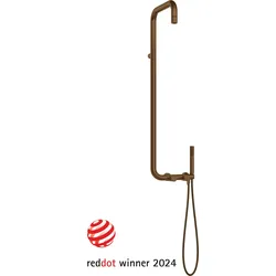 Neuesbad Serie 600 Duschsystem, Oberfläche: bronze gebürstet NB1NQS_C4XM1