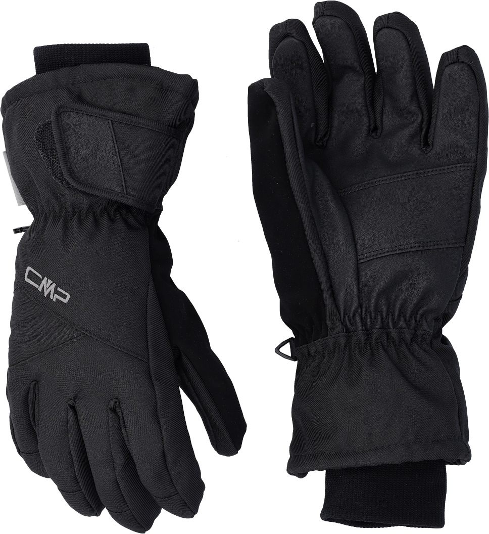 Skihandschuhe CMP, Herren, Gr. 10,5 (22), schwarz (nero), Obermaterial: 100% Polyester. Futter: 100% Polyester. Wattierung: 100% Polyester, Handschuhe Skihandschuhe, mit 3M™ Thinsulate™-Thermowatte nero 10,5 (22)