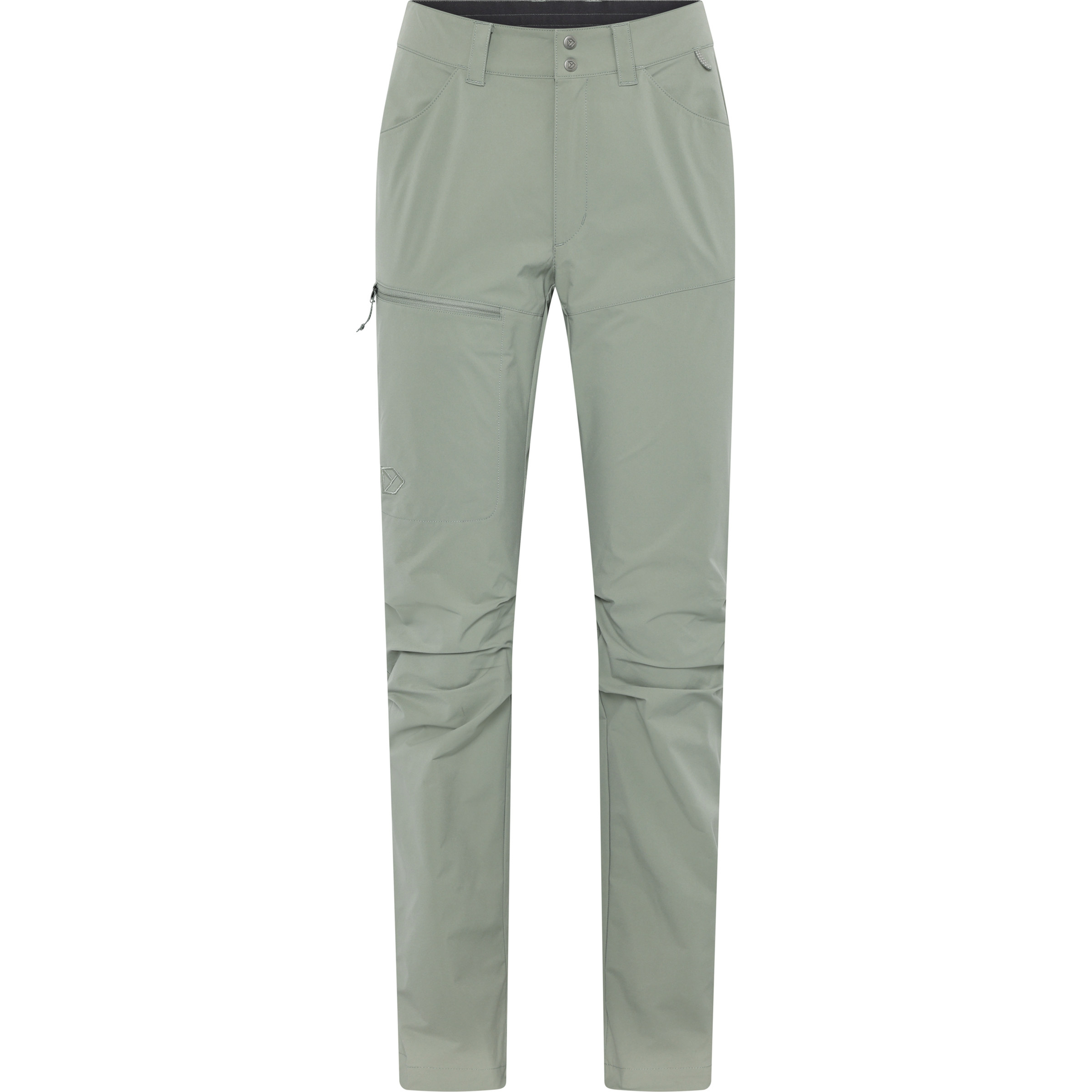 Didriksons Juna Hose Damen Softshellhose gruen Größe M Trekking Atmungsaktiv