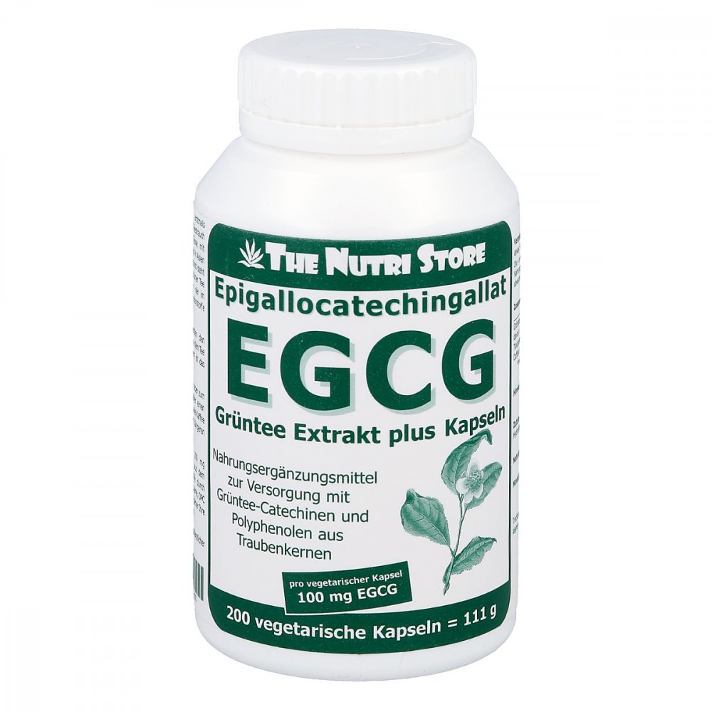 Hirundo Products Egcg 100 mg Grüntee Extrakt plus Kapseln 07590200