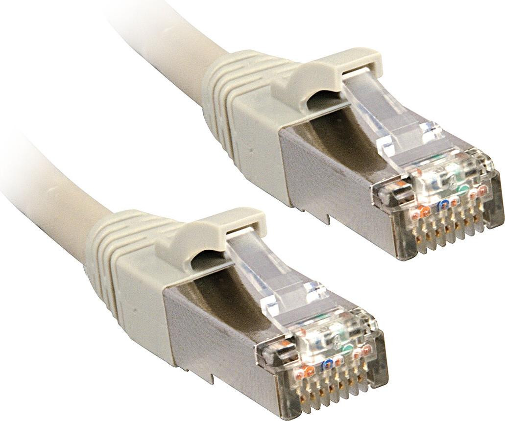 Lindy 47246 Cat6 STP Kabel, grijs, 5 meter