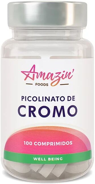 Amazin' Foods Picolinato De Cromo 100 Tabs