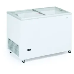 Matériel HORECA Glas-Gefriertruhe 400 Liter - Materiel Horeca - ICE400EGITVS