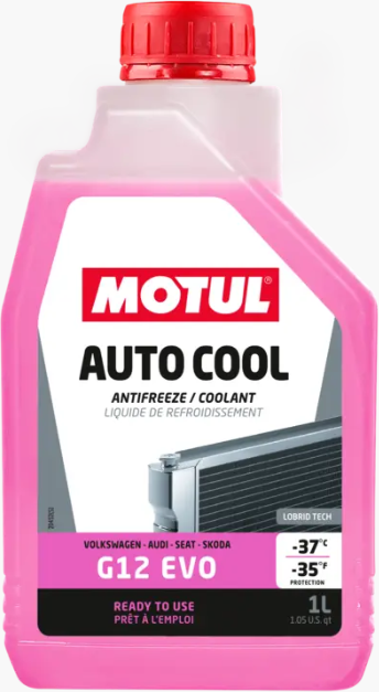 Motul Frostschutz Auto Cool G12 Evo -37°c [1 L] 112650 1l Für Vw