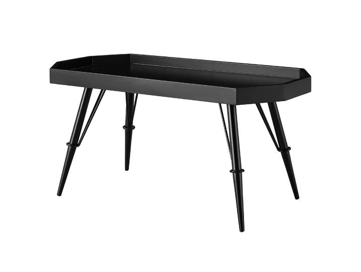 Table basse Mangazai 100cm Noir/Noir