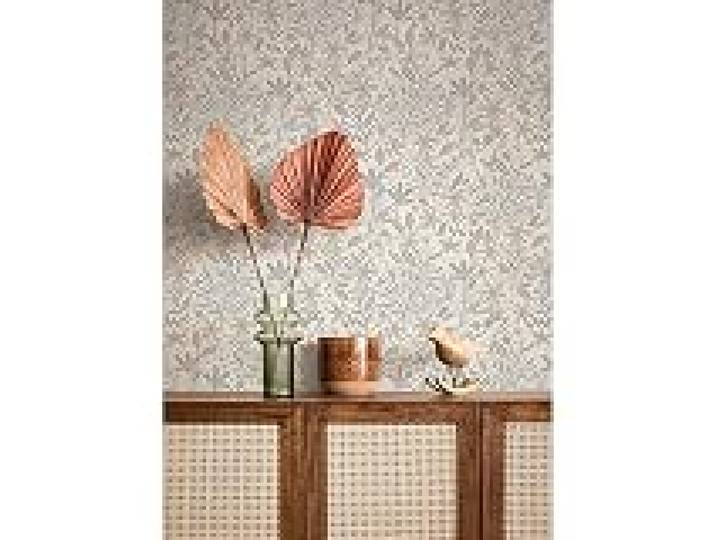 Papier peint auto-adhésif - Motifs floraux - Gris