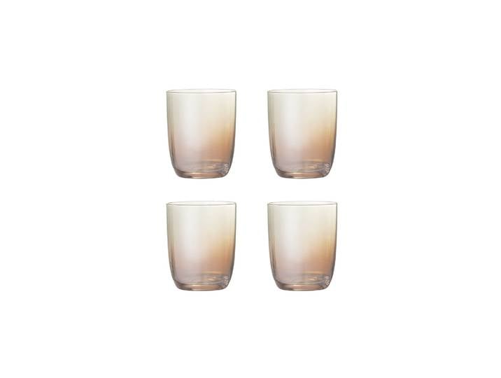 Verres à boire lot de 4 verre bronze Aston