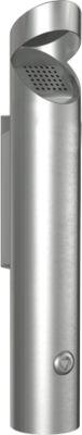 Wandascher Pio, für Innen- und Außenbereich, 1,7 l, ⌀ 75 x H 450 mm, Edelstahl