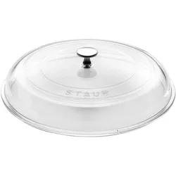Staub Gewölbter Glasdeckel, 30 cm, rund Glas Transparent, Zubehör Kochgeschirr, Transparent