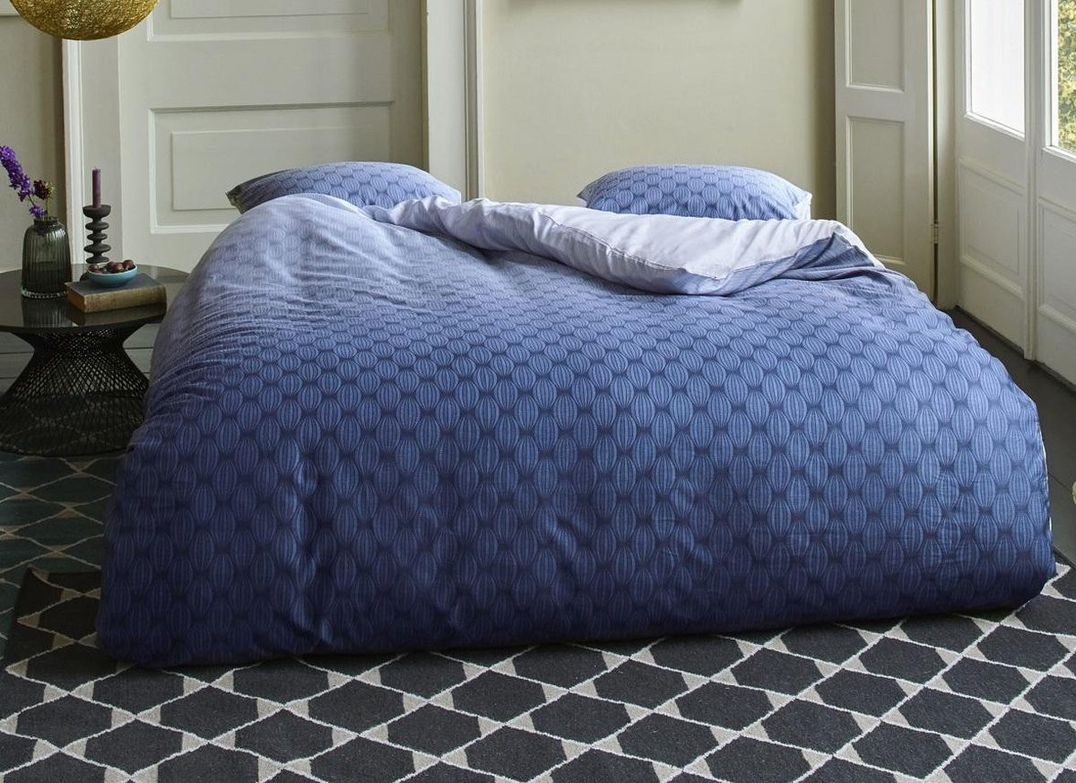 Esprit Nouni Kussensloop - Blauw - 60 x 70 cm