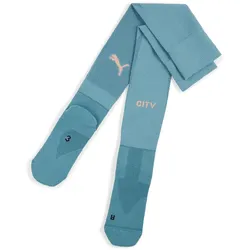 PUMA Team Manchester City FC Plain Stutzenstrümpfe 2024/25 08 - bold blue/poppy pink 31-34