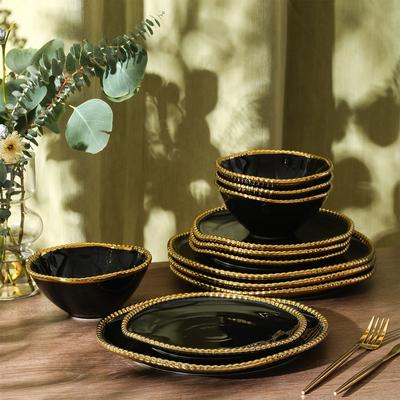 Christian Siriano Akoya Porcelain Dinnerware Set