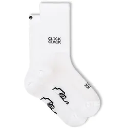 Fingerscrossed CLASSIC RITUALS CLICK CLACK Fahrradsocken - white - 35-38
