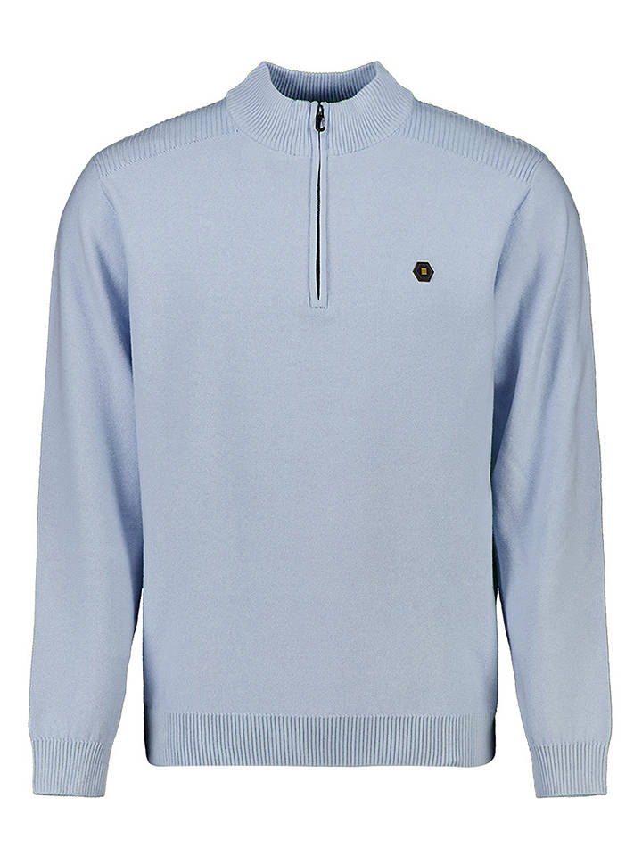 No Excess Pullover in Hellblau - 3XL
