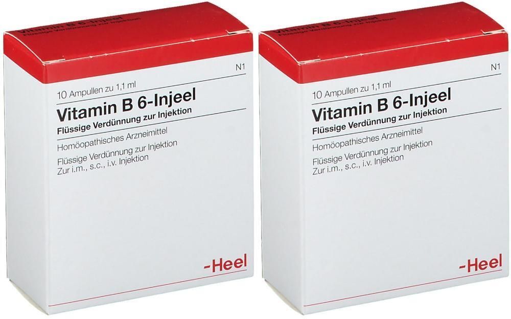 Heel Vitamin B6 Injeel Ampullen 2x 2x10 St