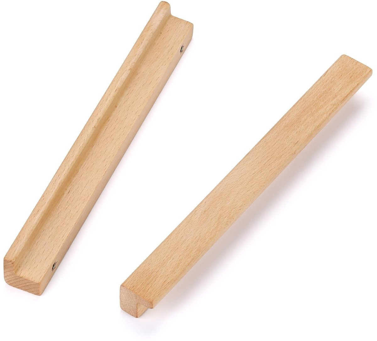 Set van 6 houten keuken kast handgrepen van Omgoods