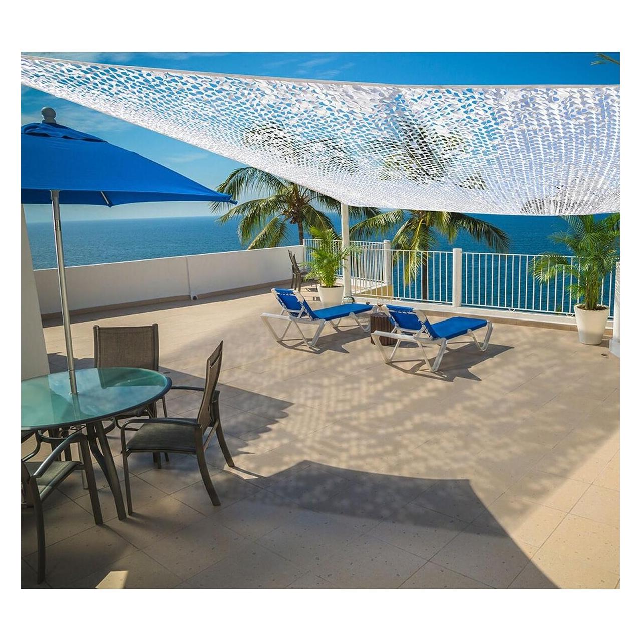 Faura Reversible camouflage awning white 3 x 4 m (400 x 300 cm) (55012630)