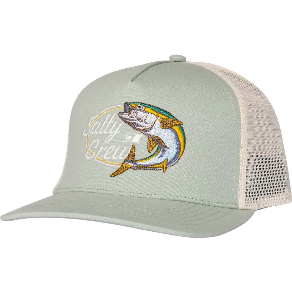 Salty Crew Yellow Tailed Trucker mineral teal (MINTL) 1Sz 35035818-MINTL-1Sz