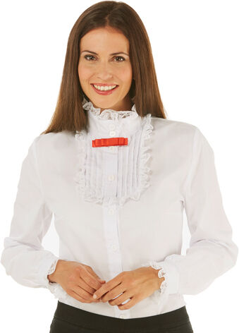buttinette Bluse "Nanny", weiß