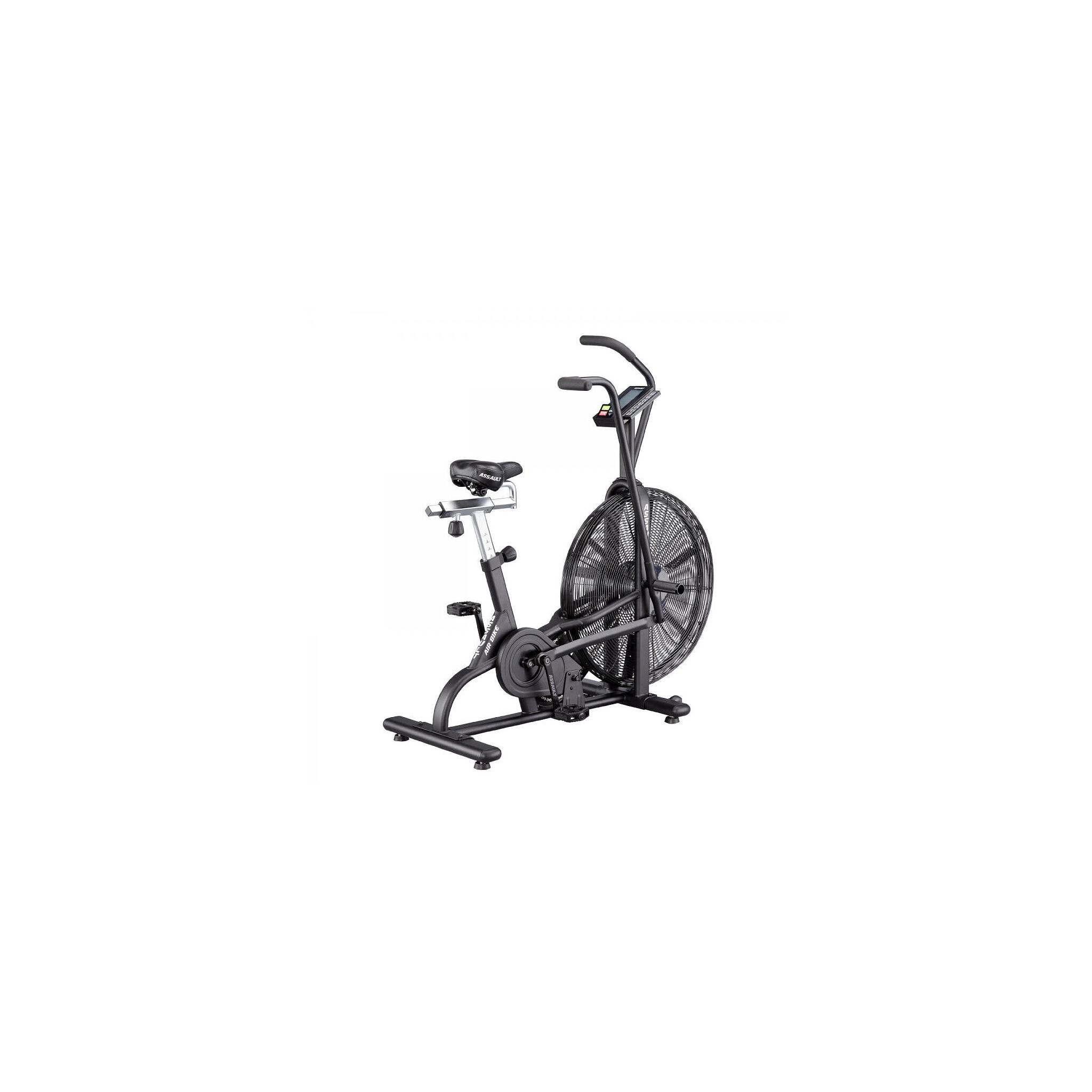 Assault Fitness AirBike, Kalorien, Distanz, Geschwindigkeit, Zeit, Schwarz, Senkrecht/Horizontal, 593 mm, 1294 mm, 1230 mm