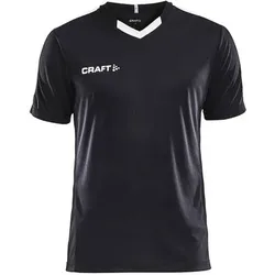 CRAFT Herren Trikot PROGRESS JERSEY CONTRAST, Größe L in Schwarz Schwarz