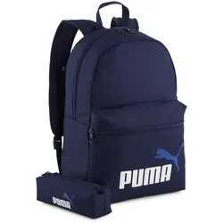 Puma Rucksack mit Mäppchen Phase navy