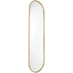 Fragix Boston Ganzkörperspiegel Oval - Gold - Metall - 150x40