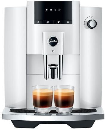 Expresso Broyeur Jura E4 Pianowhite  - MaxiCoffee