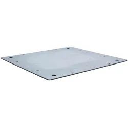 Hager FZ881WE Deckblech geschlossen IP41 350x400 (BxT) verzinkt