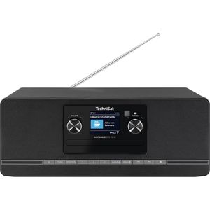 TechniSat Radio Digitradio 372 CD IR schwarz DAB+, CD, Bluetooth, WLAN, USB, Internet, Stereo