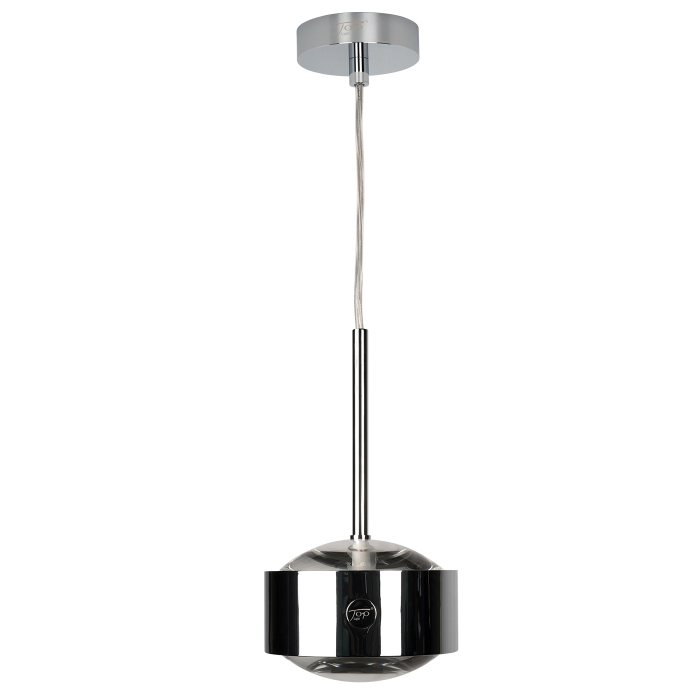 Top Light PUK MAXX DROP SOLO LED-Pendelleuchte chrom glänzend 5-36002 4251349325323