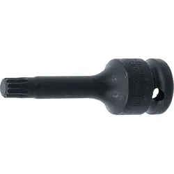 BGS Kraft-Bit-Einsatz Antrieb Innenvierkant 12,5 mm (1/2") Innenvielzahn (für XZN) M9 - 5482-M9