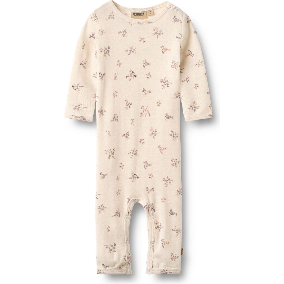 Wheat Wool Jumpsuit Haven eggshell flowers (3130) 56 9320-780 RWS-3130-56/1m