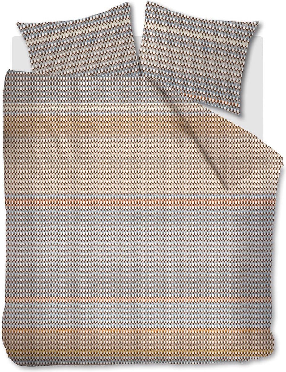 Kardol Rhythm dekbedovertrek tweepersoons 200x220 cm - Naturel