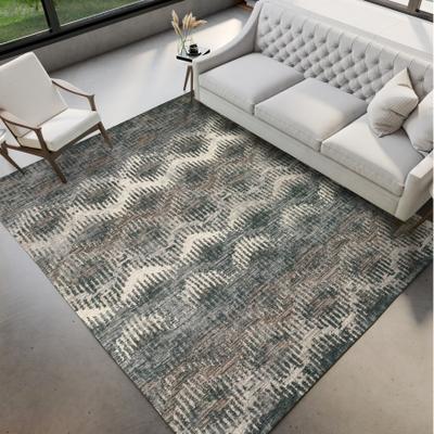 Addison Rugs Indoor/ Outdoor Addison Bravado Modern Chevron Washable Area Rug