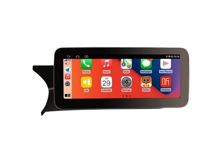 GABITECH 10.3 Android 14 Navi GPS für Mercedes Benz C Klasse W204 NTG4.5 Autoradio (DAB+ Optional, 10.3 zoll. Baujahr 2011-2014. Drahtlos Carplay und Android Auto)