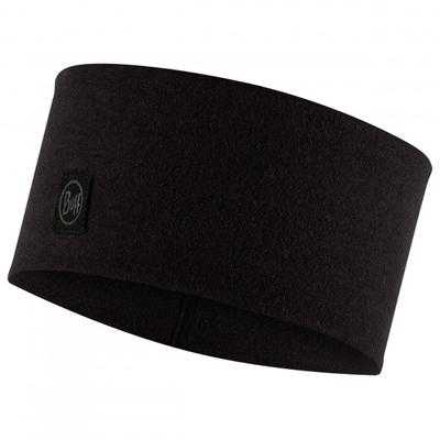 Buff - Merino Wide Headband - Stirnband Gr One Size schwarz