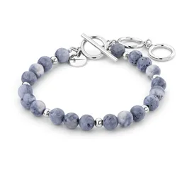 Tamaris Beads  Blue Sponge Coral Armband