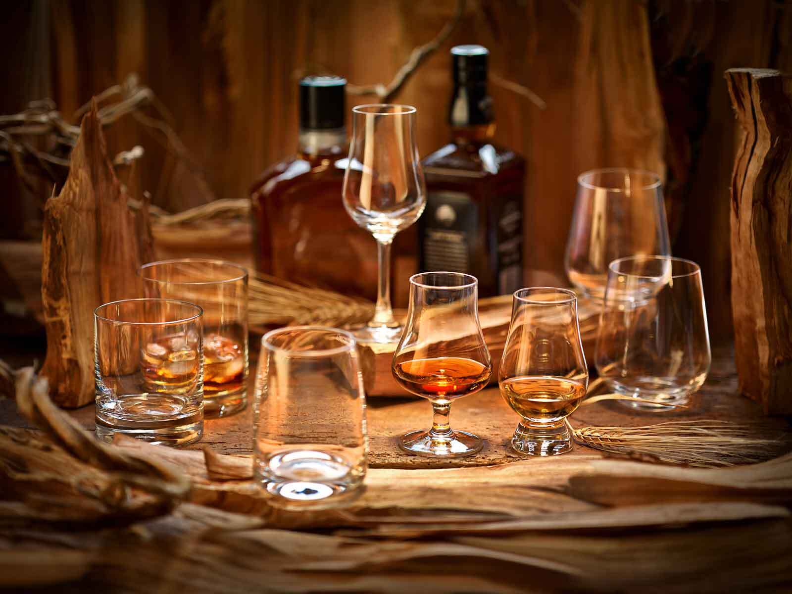 Whiskyglas STÖLZLE "Whiskygläser Nosing Glass 195 ml 6er Set transparent", bunt (transparent), Glas, Trinkgefäße, Whiskyglas