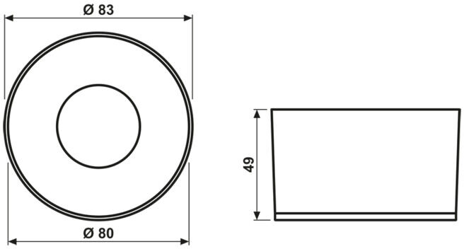 Jung Set en saillie PMM-AP-SET-WW alpinweiß (PMM-AP-SET-WW)