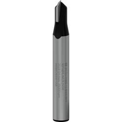 V-Nutfräser 6 mm, D1 6,35 mm, L 16 mm, G 48 mm, 90° Bosch Accessories 2608628445