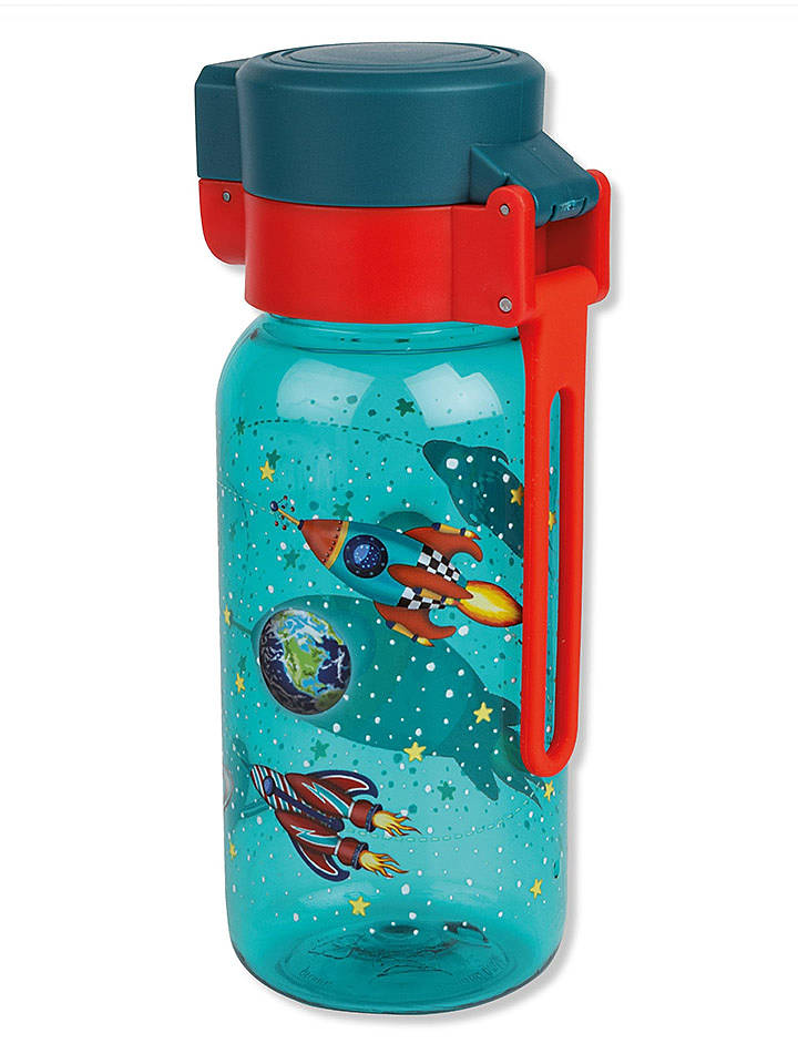 Lutz Mauder Trinkflasche "Rakete" in Bunt - 400 ml - onesize