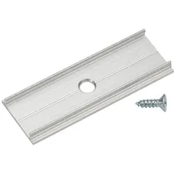 Brumberg 53005000 Verbindungsstück 180°, inkl. Bohrung 4,5 mm, aluminium roh