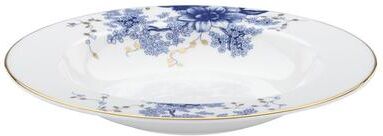 Lenox Garden Grove Rimmed Bowl Blue