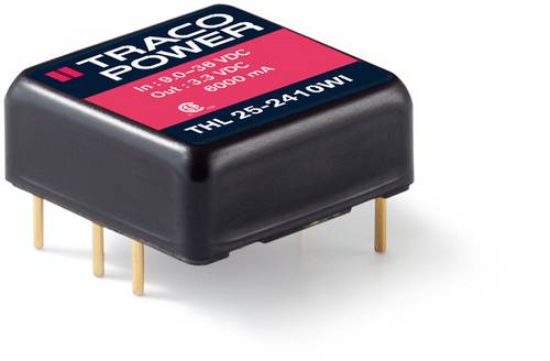 TracoPower THL 25-2410WI DC/DC-Wandler, Print 24 V/DC 3.3 V/DC 6A 25W Anzahl Ausgänge: 1 x Inhalt 1St.