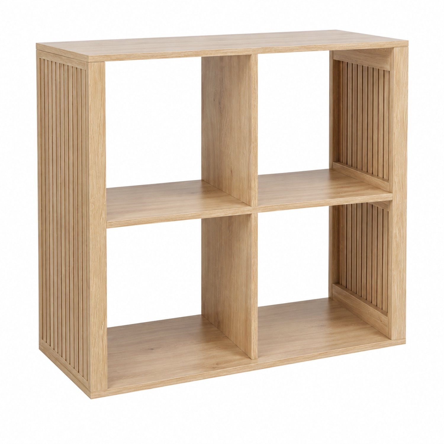 MISOU KLAUS Vakkenkast met 4 vakken - Wandkast - Bruin - Hout