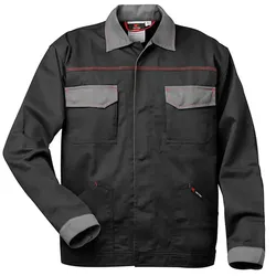 Twill Bundjacke "LOKEREN" - XL - schwarz