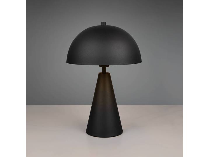 Trio Lighting Tischlampe Alfie, schwarz, für Wohn- / Esszimmer, Metall