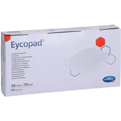 Eycopad Augenkompressen 56x70 mm unsteri 50 St