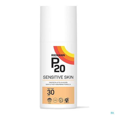 P20 Sensitive Skin Zonnecreme Spf30 Fles 200ml 200 ml Sonnenschutzcreme